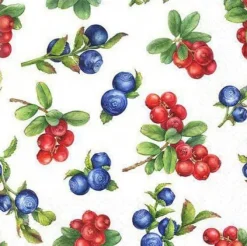 Servetter Blåbär och Lingon 20-pack Gullers