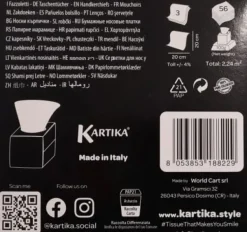 Pappersnäsdukar-Servetter i en låda 3-lagers 56 st