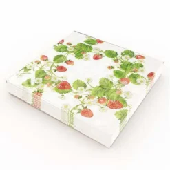 Pappersservetter-Servetter Jordgubbar 20-pack Gullers