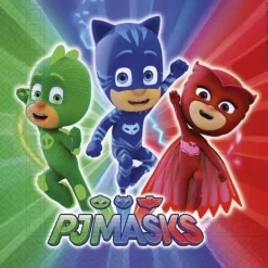 Pappersservetter-Servetter Pyjamashjältarna 20-pack