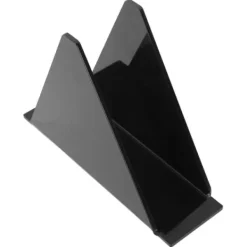 Köksorganiserare-Servetthållare för bord Akryl Farmhouse Servetthållare Upprätt vertikalt Matbord Servettautomat för kök Svart