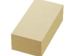 Pappersservetter-Serviet Bio Dunisoft Airlaid L40xB40cm 1/8-fold creme, 6 st x 60 stk/krt