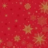 Serviet Dunilin 40 x 40 cm Airlaid Stargazing Red,45 stk/pk