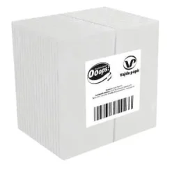 Serviet Ooops! 32x32 cm 1-lag 1/8-fold Hvid,22 pk x 100 stk/krt