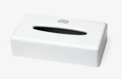 Pappersnäsdukar-Servietdispenser Tork ansigtserviet hvid