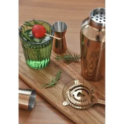 Verktygsset För Drinkar-SET COCKTAIL I STÅL IDÉ GÅVOSHAKER