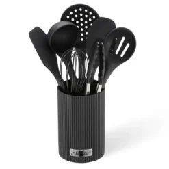 Set med 8 köksredskap i silikon | Maestro MR-1542-SVART