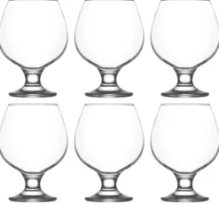 Glas-Set med 6 konjaksglas 390 ml Misket LAV