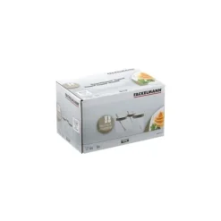 Set med 6 senapsburkar med sked Fackelmann