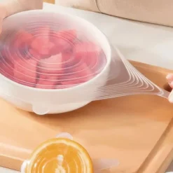 Skållock-Set med 6 töjbara silikonlock KINGHOFF KH-1902