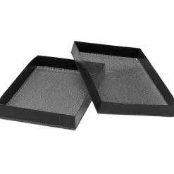 Set med köksredskap - köksredskapsset Betty Bossi - 2078123 - Non-stick grillplattor (i Duo) 28x18x3cm i svart, plast