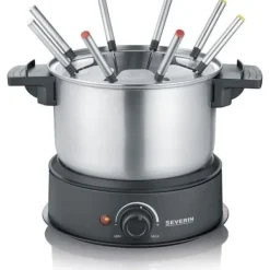 Severin Fondue - FO2473 - Kapacitet 1,4 l - Upp till 8 personer - Justerbar termostat - 1500 W