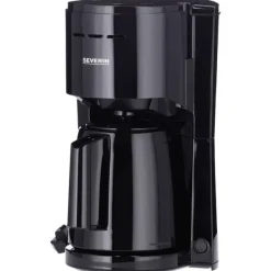 Severin KA 9306 Kaffebryggare Svart Kapacitet Koppar=8 Isolerad kanna, med filterkaffe-funktion