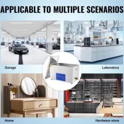 SH-2 Magnetrörare med värmeplatta - 180W magnetrörare - 120x120mm, 1L kapacitet.