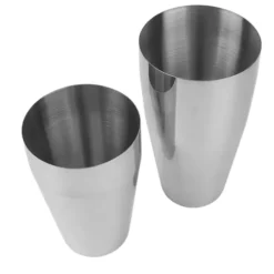 Shaker Cocktail Tin 2 lager 800 och 600 ml välförseglade cocktailshakers i rostfritt stål för bartender
