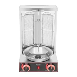 Grillugnar & Ugnar Med Roterande Stekspett-Shawarmamaskin, justerbar låga, vertikal rotisseriegrill,Klar