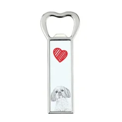 Drinkshakers & Drinkverktyg-Shih Tzu, Shi tsu, Shi-Tzu, Szi-cu, Szitzu - flasköppnare med en hund, personlig kylöppnare, unik present till en man från Art-Dog