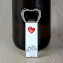 Drinkshakers & Drinkverktyg-Shih Tzu, Shi tsu, Shi-Tzu, Szi-cu, Szitzu - flasköppnare med en hund, personlig kylöppnare, unik present till en man från Art-Dog
