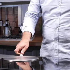 SHOP-STORY - INDUKTIONSOMvandlarskiva: Rostfri adapter för induktionshäll