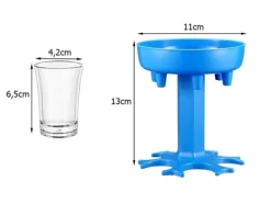 Shotglas Dispenser / Snapsglas - Fyll 6 glas samtidigt