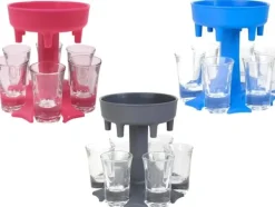Shotglas Dispenser / Snapsglas - Fyll 6 glas samtidigt
