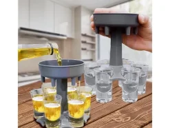 Shotglas Dispenser / Snapsglas - Fyll 6 glas samtidigt