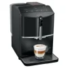 Siemens Kaffemaskiner & Espresso-EQ.300 TF301E19 - Automatisk kaffekokare med mjölkskummare - 15 bar - pianosvart
