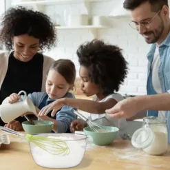 Sil med skål, 10x22,5x21 cm, Transparent, Vit