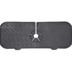 Mattor & Galler Till Diskhoar-Silikon köksbadrumsmatta för diskbänk avloppsblandare