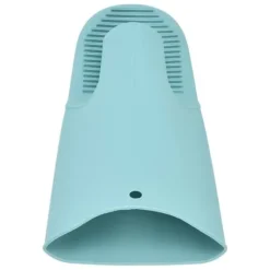 Silikon Värmeisoleringshandskar Förtjockade Anti-Slip Ugnsvantar Handskar för mikrovågsgrillNordic Green