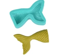 Utrustning För Tårtdekoration-Silikonform STOR SJÖJUNGFRUN FISKSVANS