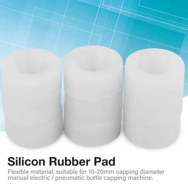 Flaskstopp & Flaskförslutare-Silikongummisats för 10-20 mm flaskförslutningsmaskin