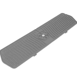 Mattor & Galler Till Diskhoar-Silikonkranskydd Köksdiskskydd Silikonkranhandtag Droppfångare Svamphållare Matta 61CM Stor Storlek Grå