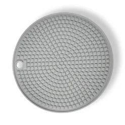 Karottunderlägg-Silikonunderläggsmattor Värmeisolering Runda grythållare Anti-slip för kök Matbord Bänkskivor