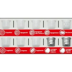 Sirge PASTAMAGIC Automatisk pastamaskin för att göra färsk pasta hemma 300 Watt - 14 sorters pasta + Ravioli - upp till