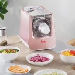 Sirge PASTARITA Automatisk pastamaskin för att göra färsk pasta hemma 300 Watt - 22 sorters pasta + Ravioli - 640gr
