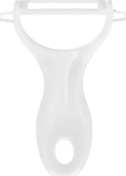 Skalare - skalare - skalare - zester - fluter Fackelmann - 41994 - Fackemann Keramisk skalare Grön/Vit 13 cm