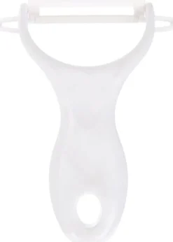 Skalare - skalare - skalare - zester - fluter Fackelmann - 41994 - Fackemann Keramisk skalare Grön/Vit 13 cm