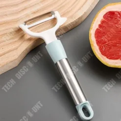 Matskalare & Urkärningsverktyg-Skalare - TECH DISCOUNT - 2st - Rostfritt stål - Halkfritt - Multifunktionellt