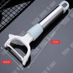 Matskalare & Urkärningsverktyg-Skalare - TECH DISCOUNT - 2st - Rostfritt stål - Halkfritt - Multifunktionellt