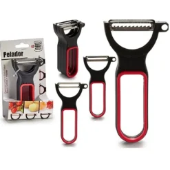 Skalare Svart Röd Stål Gummi polypropen 11 x 17,5 x 4,5 cm 13 x 4,5 x 7 cm