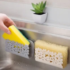 Diskhokorgar-Säkerhets tvålställ med sugpropp - CODREAM - Grå - Plastik