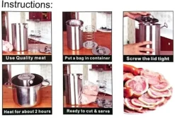 Skinkkokare 1,5kg termometer KLAUSBERG KB-7588