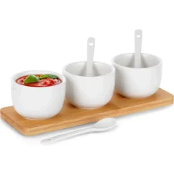 Skålar Tallrik Snack Skål Förrätter Tapas Såser Dips Dip Board