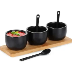 Skålar Tallrik Snack Skål Förrätter Tapas Såser Dips Dip Board