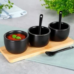 Skålar Tallrik Snack Skål Förrätter Tapas Såser Dips Dip Board