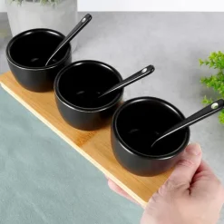 Skålar Tallrik Snack Skål Förrätter Tapas Såser Dips Dip Board