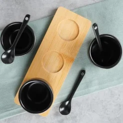 Skålar Tallrik Snack Skål Förrätter Tapas Såser Dips Dip Board