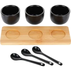 Skålar Tallrik Snack Skål Förrätter Tapas Såser Dips Dip Board