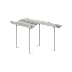 vidaXL Skorstenhuv i rostfritt stål - - Silver - 59,5x50x36,5 cm - Värmebeständig